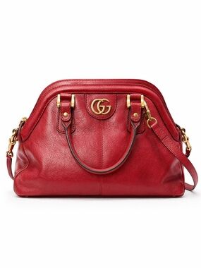 Gucci Red Rebel Leather Women's Bag medium